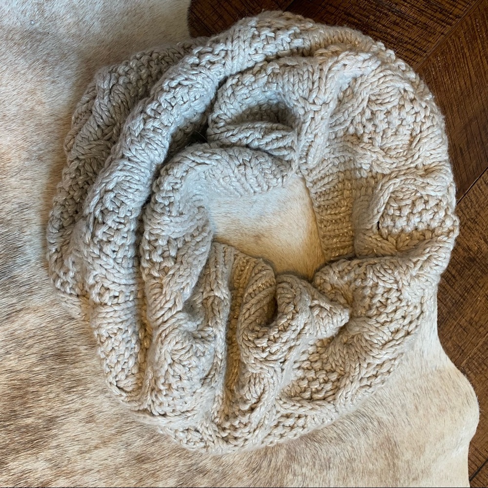 Ann Taylor Chunky Knit Infinity Scarf